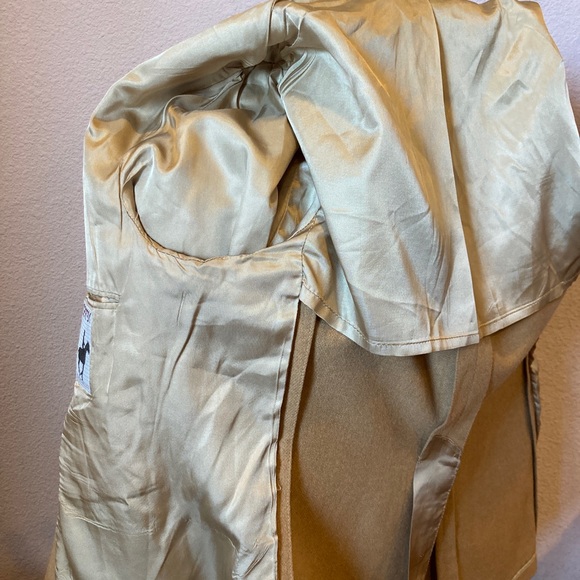 Vintage Camel Wool Blazer Jacket Derby of San Francisco - Picture 8 of 13